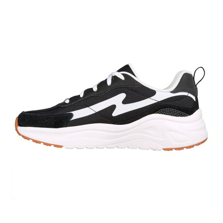 Tenis Skechers Negro Mujer sport d'lites wave