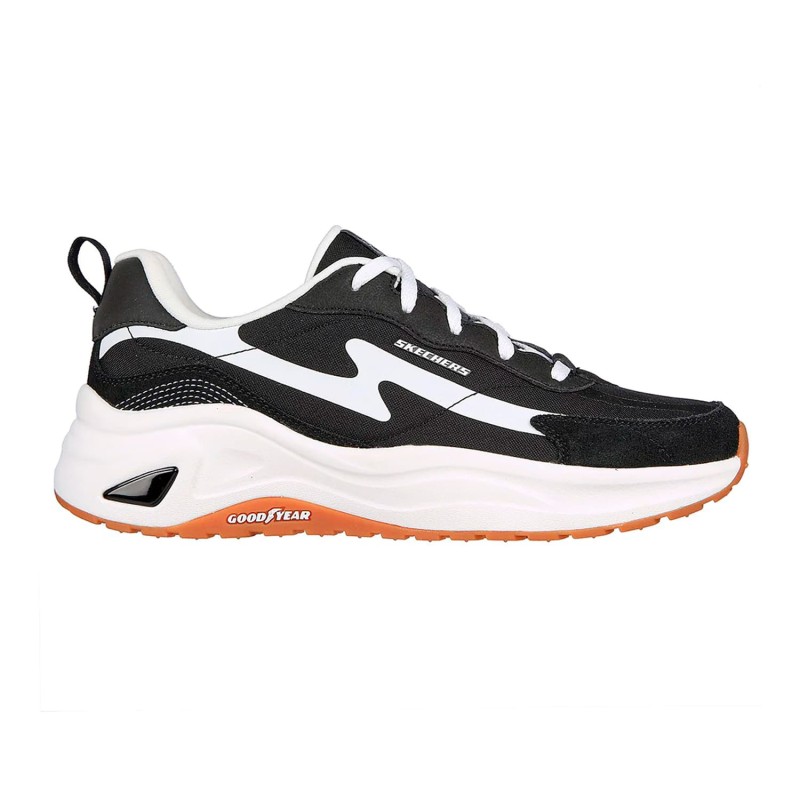 Tenis Skechers Negro Mujer sport d'lites wave