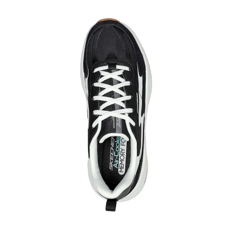 Tenis Skechers Negro Mujer sport d'lites wave