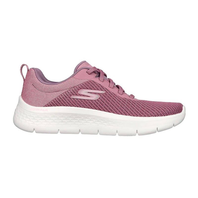 Tenis Skechers Rosa Mujer Go Walk Flex