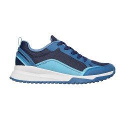 Tenis Skechers Azul Mujer Bobs Squad 3 Swag Envy