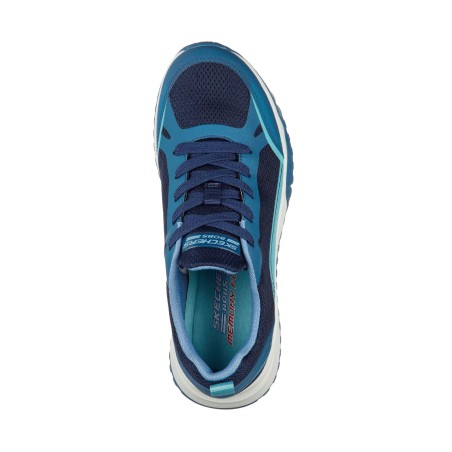 Tenis Skechers Azul Mujer Bobs Squad 3 Swag Envy