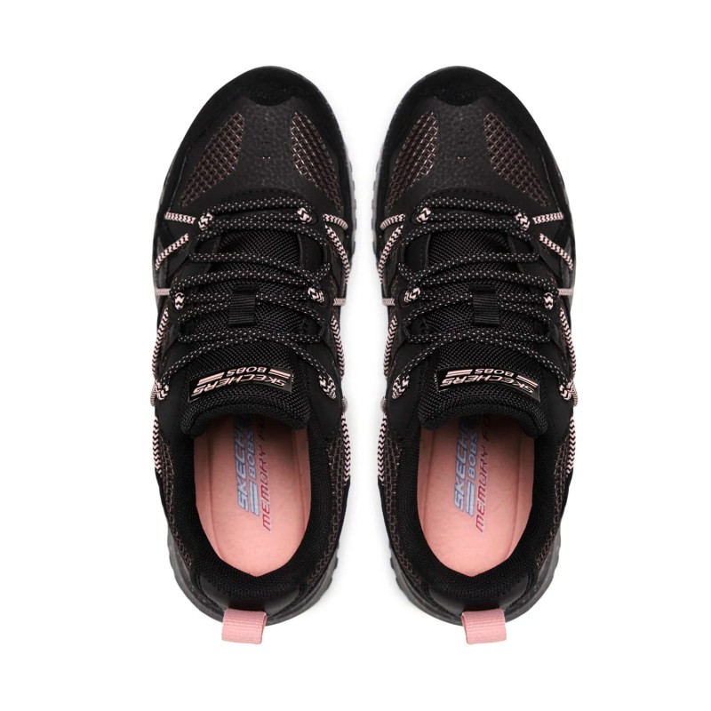 Tenis Skechers Negro Mujer Zigzag Swagger