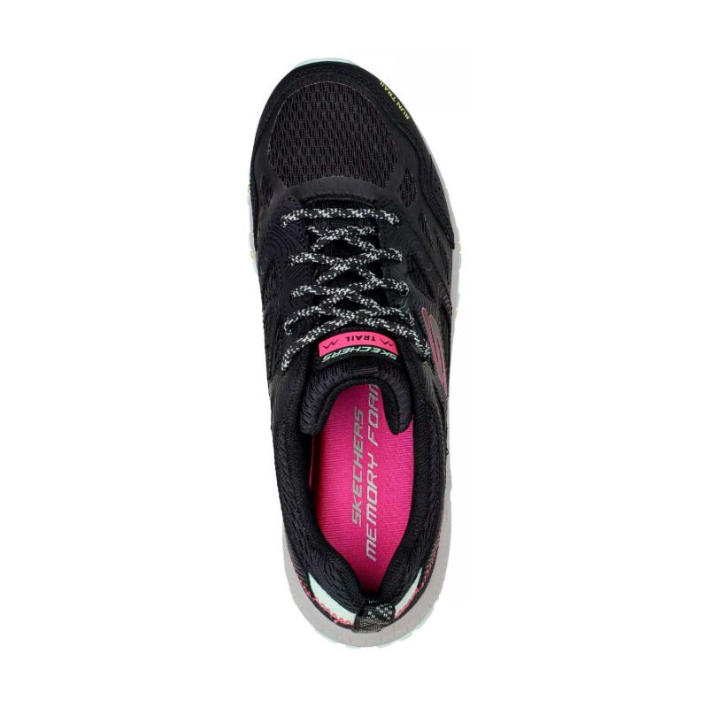 Tenis Skechers  Negro Mujer Bkmt Hillcrest