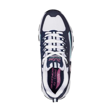 Tenis Skechers Azul  Mujer D'Lites Arch Fit - Better