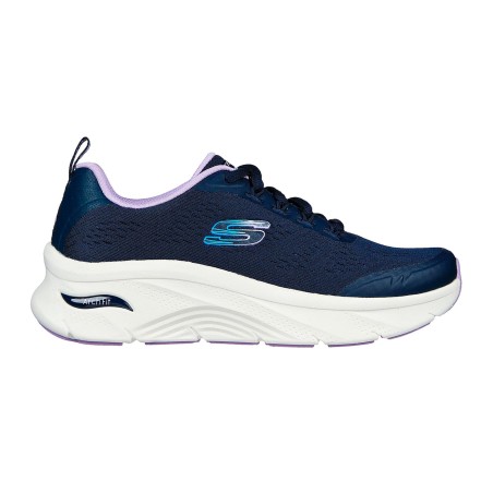 Tenis Skechers Azul Mujer Archfitd"Lux-Cozypath