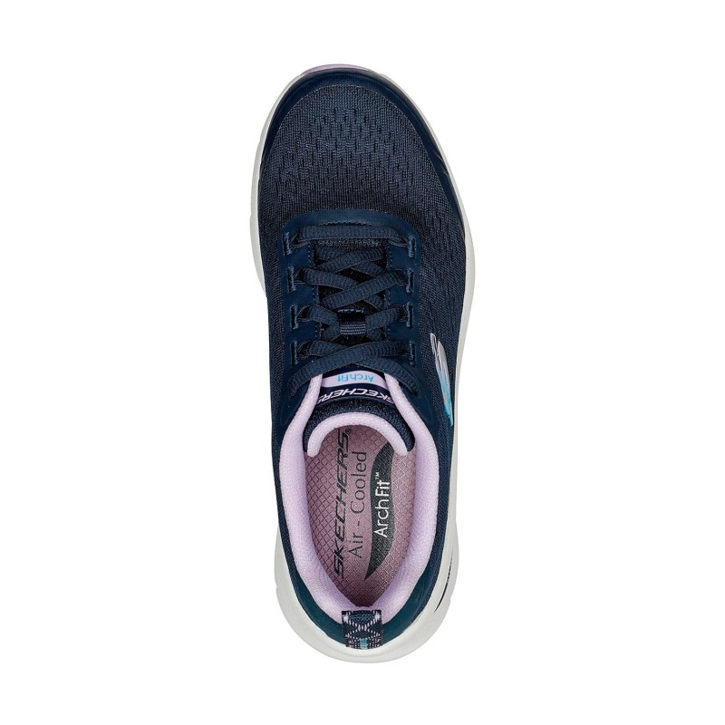 Tenis Skechers Azul Mujer Archfitd"Lux-Cozypath