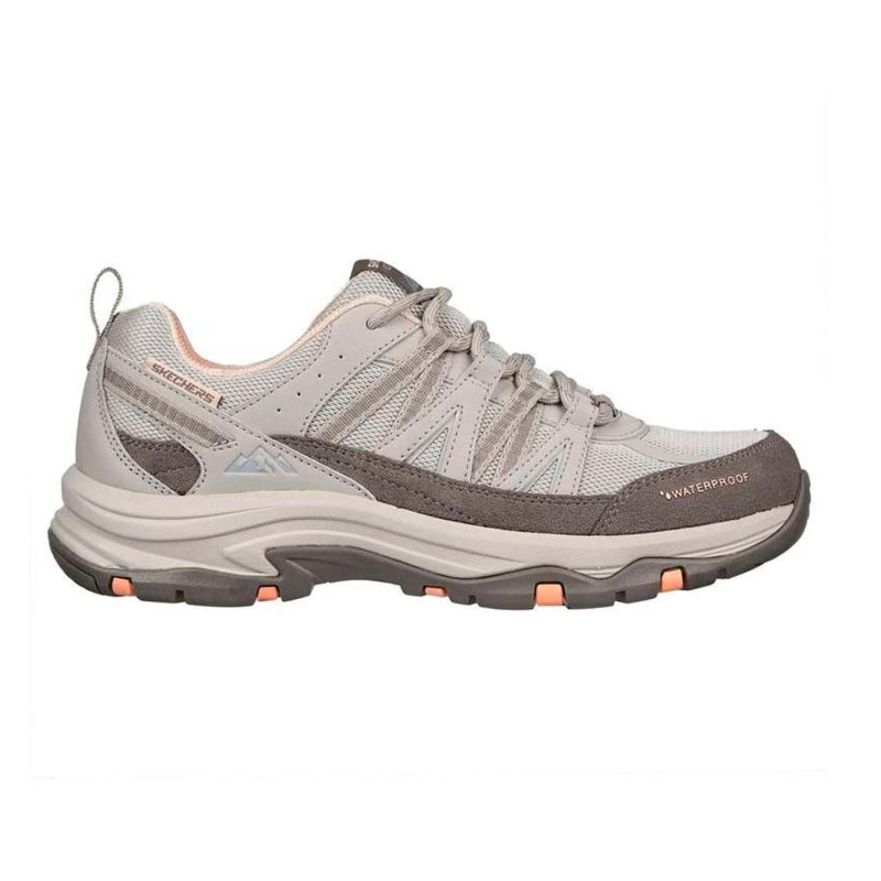 Tenis Skechers Beige Mujer Trego Lookout Point