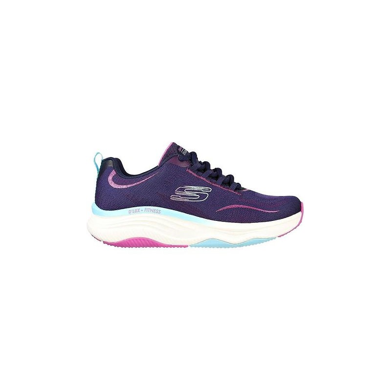 Tenis Skechers Lila Mujer Relaxed Fit: D'Lux Fitness