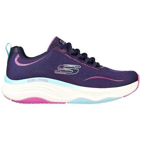 Tenis Skechers Lila Mujer Relaxed Fit: D'Lux Fitness