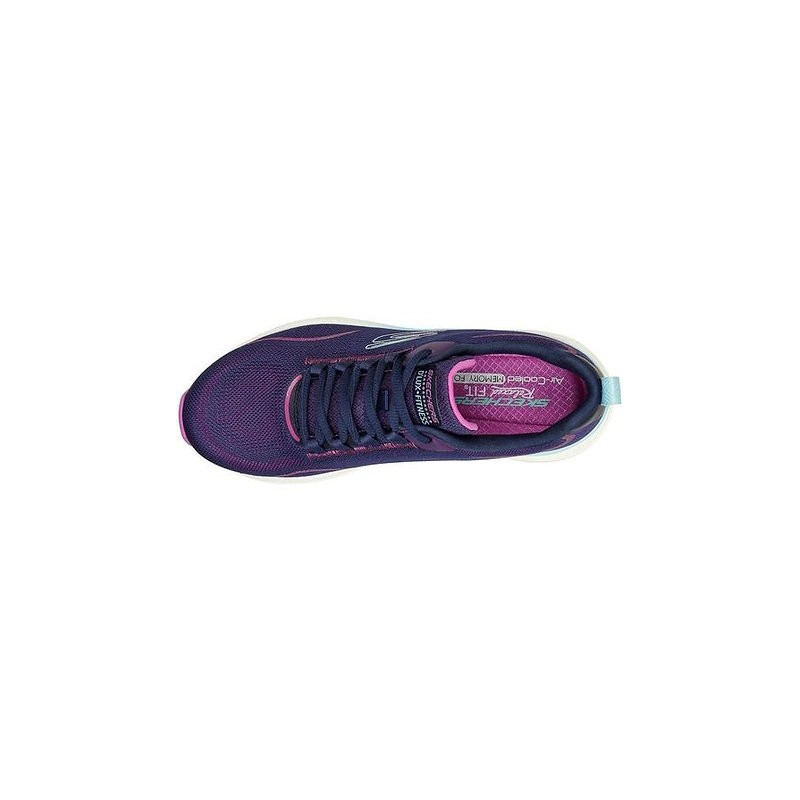 Tenis Skechers Lila Mujer Relaxed Fit: D'Lux Fitness