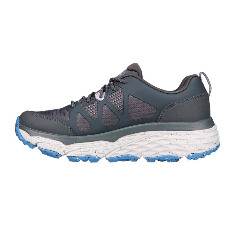 Tenis Skechers Gris Mujer Max Cushion Elite Trail