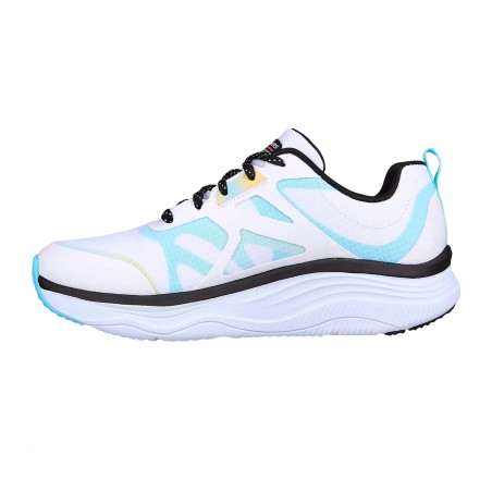 Tenis Skechers Blanco Mujer D'Lux Fitness