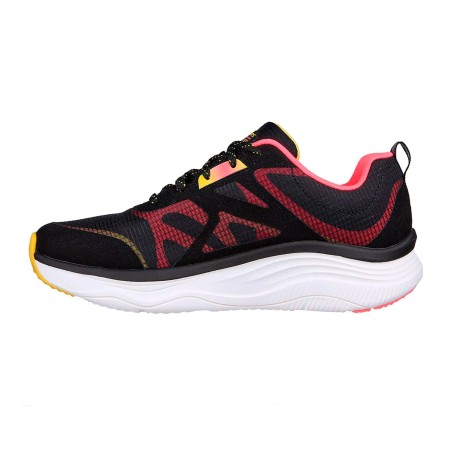 Tenis Skechers Negro Mujer D'Lux Fitness