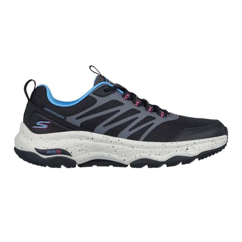 Tenis Skechers Negro Mujer Go walk Arch Fit Outdoor - Alpine Creek