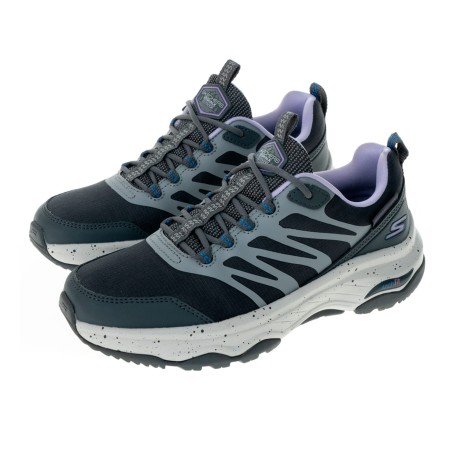 Tenis Skechers Gris Mujer Go walk Arch Fit Outdoor - Alpine Creek