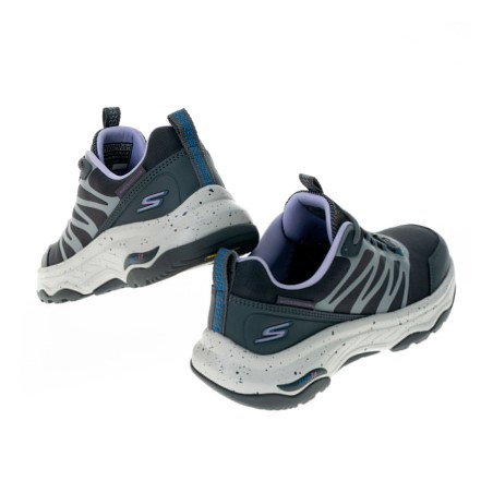 Tenis Skechers Gris Mujer Go walk Arch Fit Outdoor - Alpine Creek