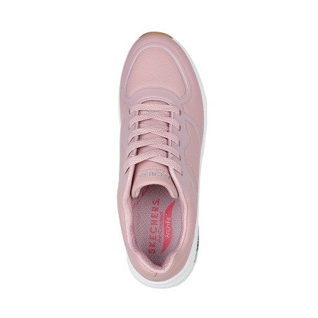 Tenis Skechers Rosa Mujer Arch Fit Miles Markers Mauve