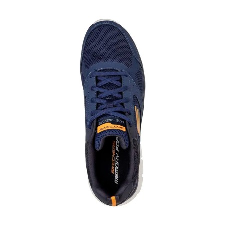 Tenis Skechers Azul Hombre Track