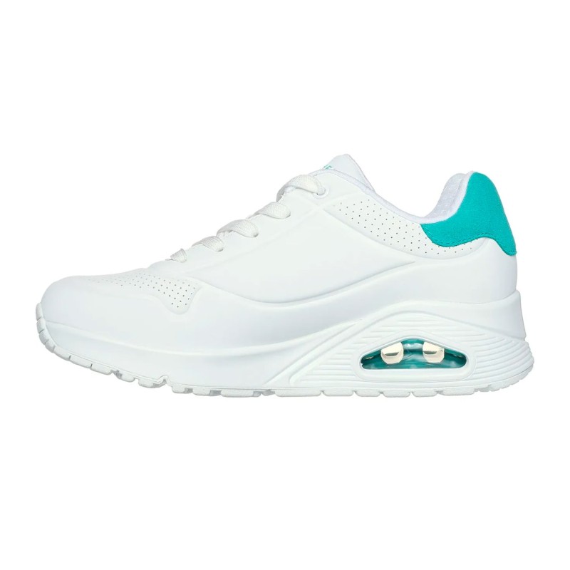 Tenis Skechers Blanco Mujer Uno Pop Back