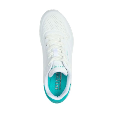 Tenis Skechers Blanco Mujer Uno Pop Back