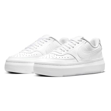 Tenis Nike Blanco Mujer Court Vision Alta