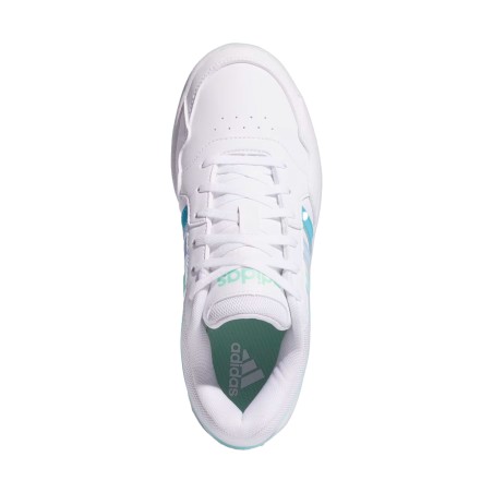 Tenis  Adidas Blanco Mujer Hoops 3.0 Bold