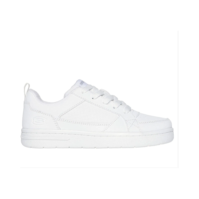 Tenis Skechers Junior Blanco Smooth Street Steady