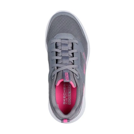 Tenis Skechers Gris Junior Ftw Go Run Elevate Spectacular Speed