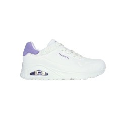 Tenis Skecher Blanco Mujer Uno Pop Back