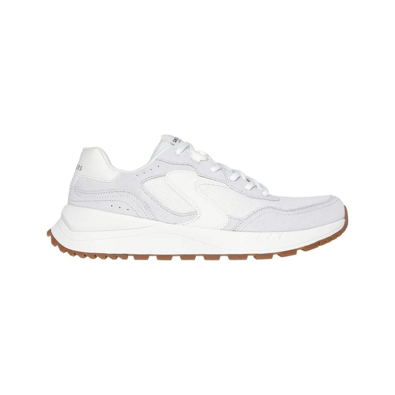 Tenis Skecher Blanco Hombre Fury Lace Low